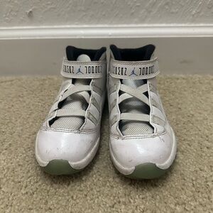 Kids White and Black Sneakers
